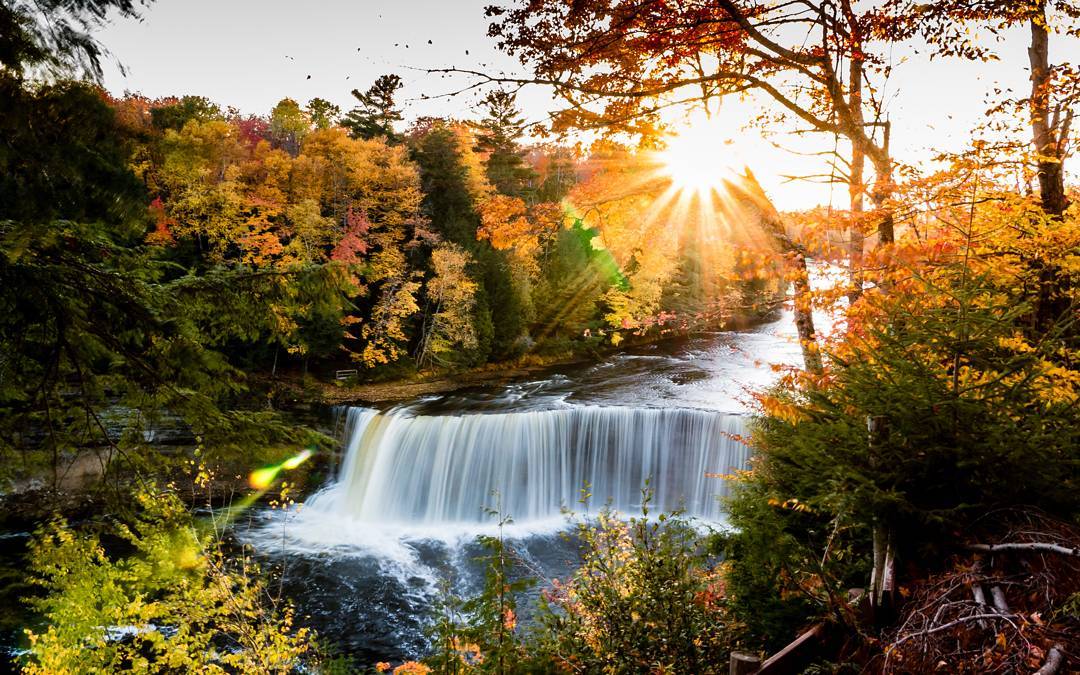 A List of Enchanting Michigan Waterfalls to Visit Year Round Michigan